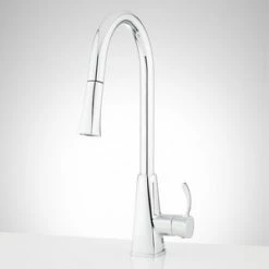 Top 10 🔥 Signature Hardware Rhine Pull Down Kitchen Faucet in Chrome 😀