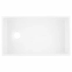 Best Pirce 😀 Signature Hardware Torun 36 x 19 in. Fireclay Single Basin Farmhouse Kitchen Sink in White 🛒 -Bathroom Hardware Sale Query 116