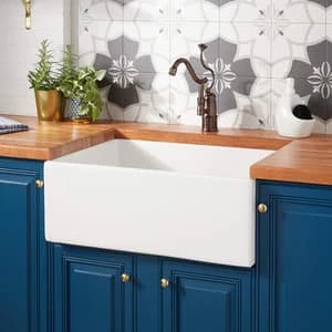 Best deal βοΈ Signature Hardware Torun 27 x 19 in. Fireclay Single Bowl Farmhouse Kitchen Sink in White π― 6 Best deal βοΈ Signature Hardware Torun 27 x 19 in. Fireclay Single Bowl Farmhouse Kitchen Sink in White π― - Image 6