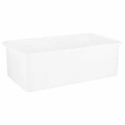 Brand new ⌛ Signature Hardware Derin 32 x 19 in. No Hole Fireclay Single Bowl Undermount Kitchen Sink in White ⌛