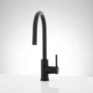 Budget π Signature Hardware Ravenel Single Handle Pull Down Kitchen Faucet in Matte Black π 1 Budget π Signature Hardware Ravenel Single Handle Pull Down Kitchen Faucet in Matte Black π