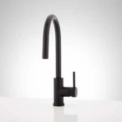 Budget π Signature Hardware Ravenel Single Handle Pull Down Kitchen Faucet in Matte Black π 5 Budget π Signature Hardware Ravenel Single Handle Pull Down Kitchen Faucet in Matte Black π -Bathroom Hardware Sale Query 193