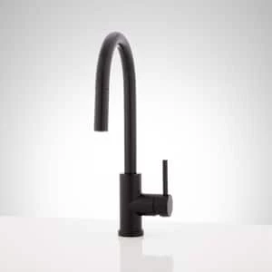 Budget π Signature Hardware Ravenel Single Handle Pull Down Kitchen Faucet in Matte Black π 3 Budget π Signature Hardware Ravenel Single Handle Pull Down Kitchen Faucet in Matte Black π - Image 3