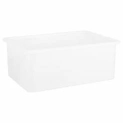 Outlet 🛒 Signature Hardware Derin 27 x 19 in. Fireclay Single Bowl Dual Mount Kitchen Sink in White 👍