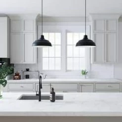 Best Pirce 💯 Signature Hardware Single Handle Pull Down Kitchen Faucet in Matte Black with Brushed Gold ❤️ -Bathroom Hardware Sale Query 312