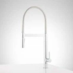 Brand new ❤️ Signature Hardware Ocala Single Handle Kitchen Faucet with Pull Down Spring Spout in Polished Chrome 🔥 7 Brand new ❤️ Signature Hardware Ocala Single Handle Kitchen Faucet with Pull Down Spring Spout in Polished Chrome 🔥 -Bathroom Hardware Sale Query 395