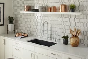 Brand new ❤️ Signature Hardware Ocala Single Handle Kitchen Faucet with Pull Down Spring Spout in Polished Chrome 🔥 5 Brand new ❤️ Signature Hardware Ocala Single Handle Kitchen Faucet with Pull Down Spring Spout in Polished Chrome 🔥 - Image 5