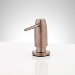 New ✨ Signature Hardware Calverton Soap Dispenser in Oil Rubbed Bronze 🔔 -Bathroom Hardware Sale Query 405