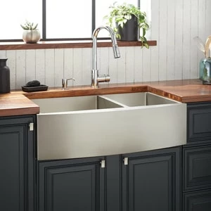 Best reviews of βοΈ Signature Hardware Atlas 36 x 21 in. Stainless Steel Double Bowl Farmhouse Kitchen Sink in Pewter π― 1 Best reviews of βοΈ Signature Hardware Atlas 36 x 21 in. Stainless Steel Double Bowl Farmhouse Kitchen Sink in Pewter π―