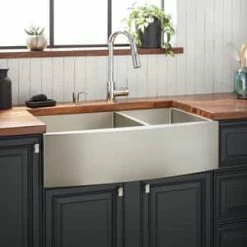 Best reviews of βοΈ Signature Hardware Atlas 36 x 21 in. Stainless Steel Double Bowl Farmhouse Kitchen Sink in Pewter π― 9 Best reviews of βοΈ Signature Hardware Atlas 36 x 21 in. Stainless Steel Double Bowl Farmhouse Kitchen Sink in Pewter π― -Bathroom Hardware Sale Query 424