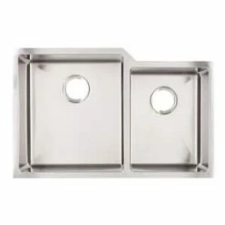 Best reviews of 🔔 Signature Hardware Ortega 31-1/4 x 20 in. Stainless Steel Double Bowl Undermount Kitchen Sink ❤️ -Bathroom Hardware Sale Query 441