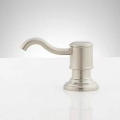 Buy ⌛ Signature Hardware Amberley™ Soap Dispenser in Stainless Steel 😍 -Bathroom Hardware Sale Query 459