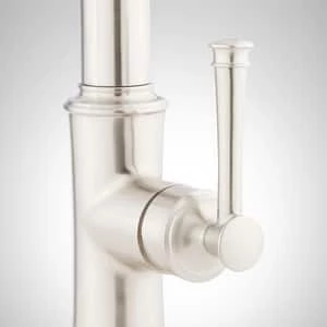 Wholesale ⌛ Signature Hardware Atria Single Handle Kitchen Faucet with Pull Down Spring Spout in Polished Chrome ✔️ 4 Wholesale ⌛ Signature Hardware Atria Single Handle Kitchen Faucet with Pull Down Spring Spout in Polished Chrome ✔️ - Image 4