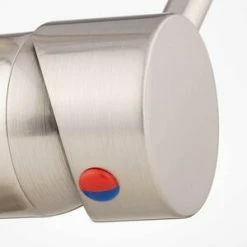 Discount 👏 Signature Hardware Asaro Single Handle Pull Down Kitchen Faucet in Brushed Nickel 🎉 -Bathroom Hardware Sale Query 484