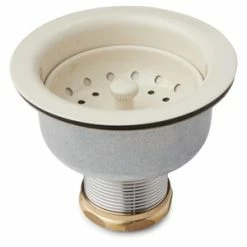 Top 10 😉 Signature Hardware 3-1/2 in. Stainless Steel Basket Strainer in Almond 😍