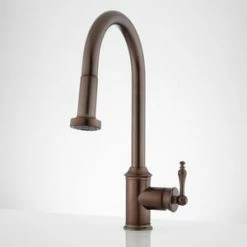 Buy 🌟 Signature Hardware Southgate Pull Down Kitchen Faucet in Oil Rubbed Bronze 🤩