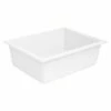 Wholesale 🤩 Signature Hardware Holcomb 23-5/8 x 17-7/8 in. No Hole Composite Single Bowl Undermount Kitchen Sink in Cloud White 👏