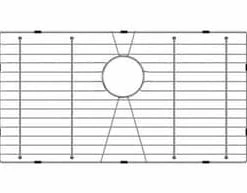 Outlet 💯 Signature Hardware Bottom Basin Grid for MIRWORK1BZA and MIRWORK1BZ Sinks in Chrome Plated Stainless Steel 💯