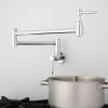 Brand new 🛒 Signature Hardware Straebler Two Handle Lever Pot Filler in Chrome 💯