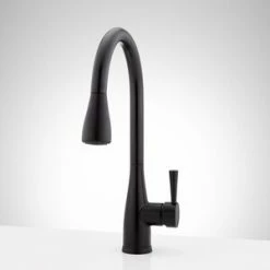 Top 10 💯 Signature Hardware Calverton Pull Down Kitchen Faucet in Matte Black 🥰