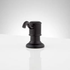 Deals 🌟 Signature Hardware Amberly Soap or Lotion Dispenser in Matte Black 🎁