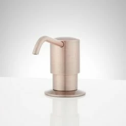 Flash Sale 😀 Signature Hardware Coronada 10-1/4 in. Soap Dispenser in Antique Copper 😀