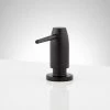 Discount 🎁 Signature Hardware Contemporary Soap or Lotion Dispenser in Matte Black 🌟