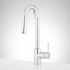 Best deal ⌛ Signature Hardware Ravenel Single Handle Pull Down Kitchen Faucet in Polished Chrome ❤️ -Bathroom Hardware Sale Query 85