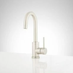 Outlet 👏 Signature Hardware Ravenel Single Handle Lever Bar Faucet in Stainless Steel 🌟