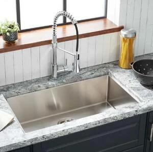 Best Pirce β Signature Hardware Ortega 32 x 18-1/2 in. No-Hole Single Bowl Undermount Kitchen Sink in Stainless Steel π₯° 4 Best Pirce β Signature Hardware Ortega 32 x 18-1/2 in. No-Hole Single Bowl Undermount Kitchen Sink in Stainless Steel π₯° - Image 4